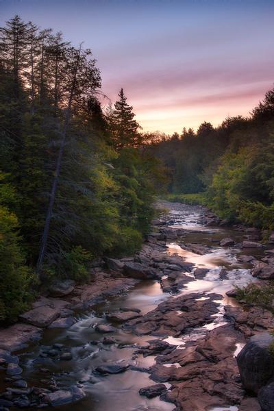 Click to view full screen - Sunrise on the Blackwater River