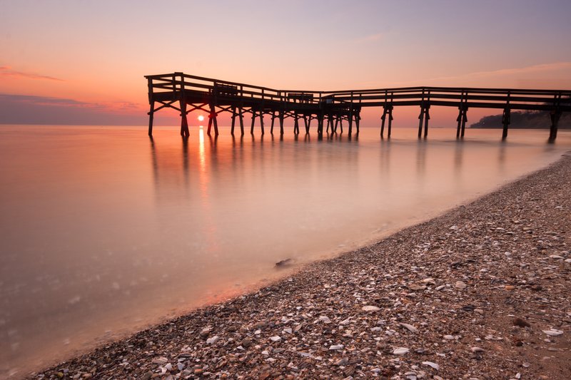 Click to view full screen - Sunrise at Flag Ponds